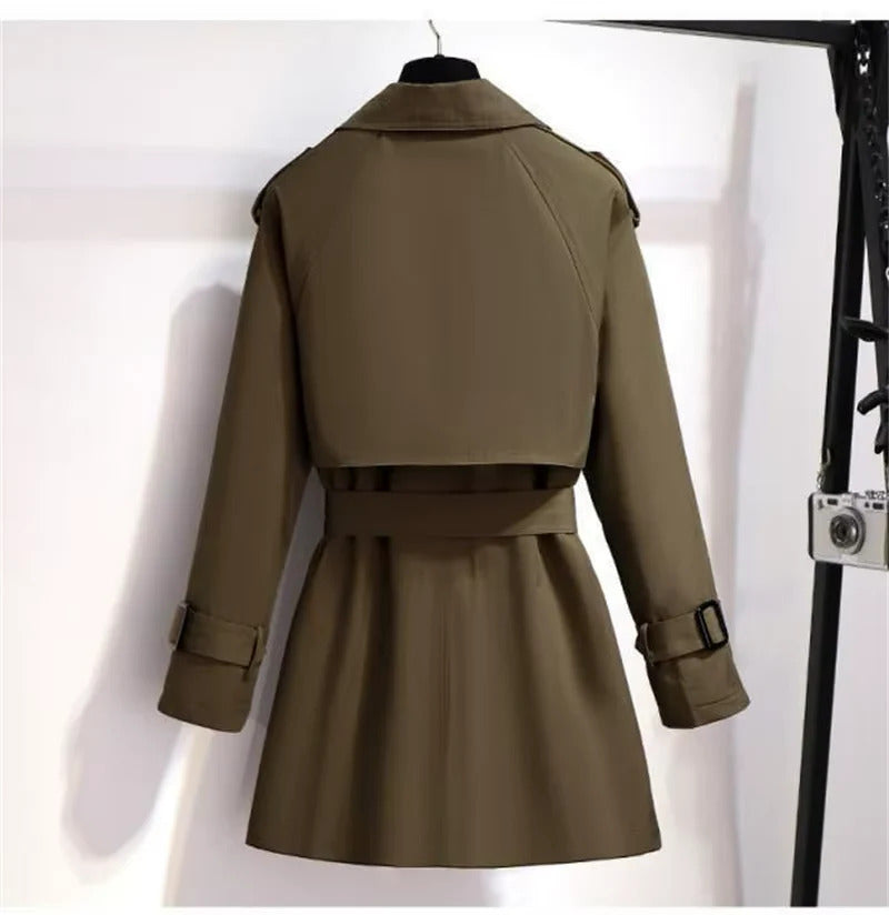 Mirella™ | Krátký a chic trenčkot pro ženy