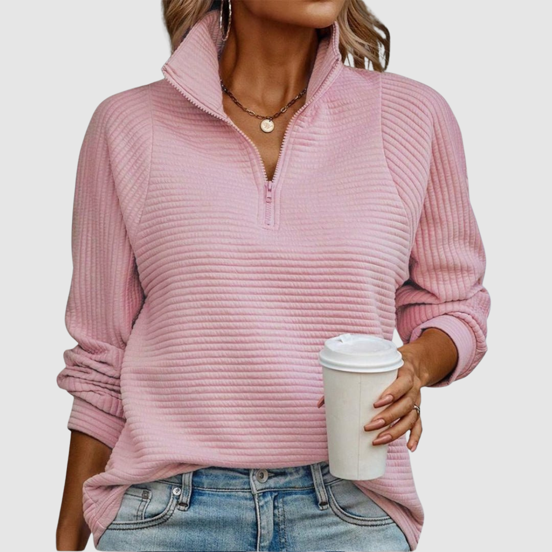 Nikol - Stylové polo tričko se zipem