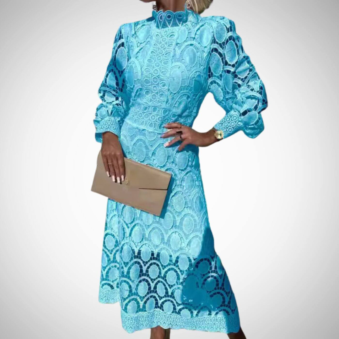 Veronika | Elegantní krajkové maxi šaty