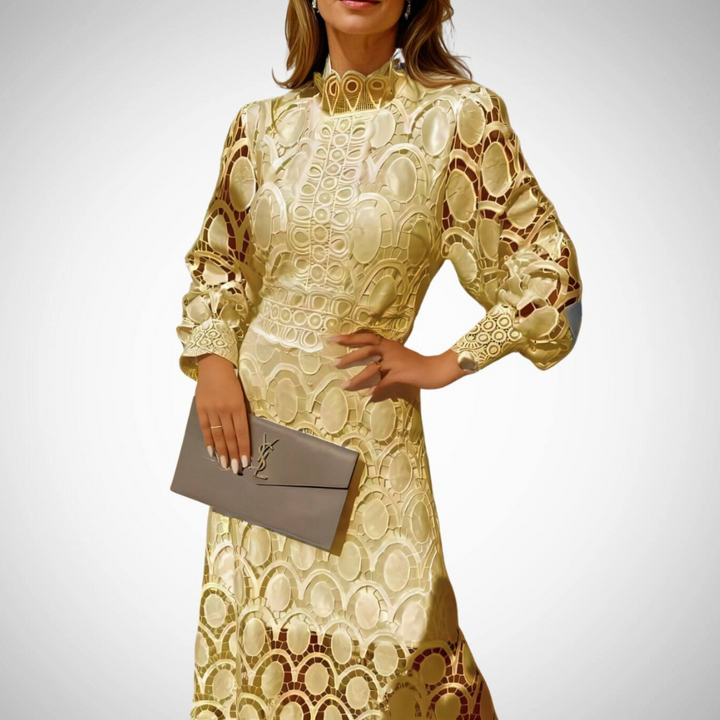 Veronika | Elegantní krajkové maxi šaty